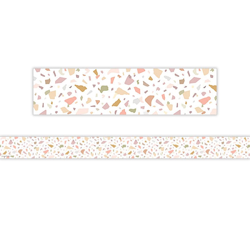 Terrazzo Tones Straight Border Trim (Pack of 10) - Border/Trimmer - Teacher Created Resources