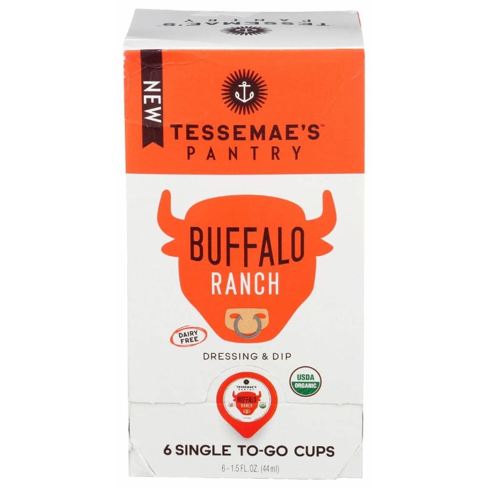 TESSEMAES TESSEMAES Pantry Buffalo Ranch To Go Cups 6Pack, 9 oz