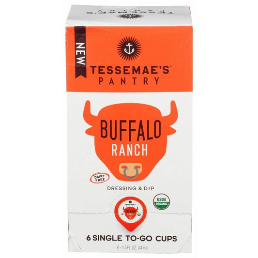 TESSEMAES TESSEMAES Pantry Buffalo Ranch To Go Cups 6Pack, 9 oz