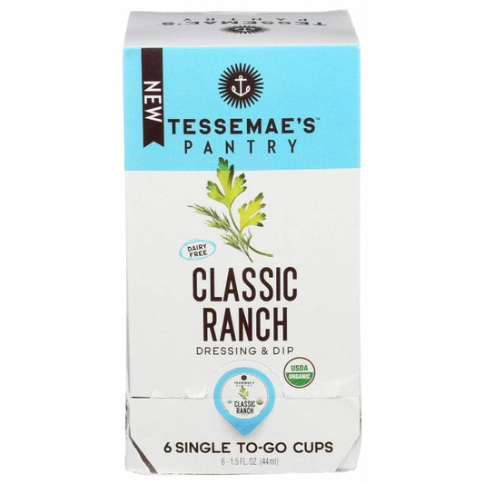 TESSEMAES TESSEMAES Pantry Classic Ranch To Go Cups 6Pack, 9 oz