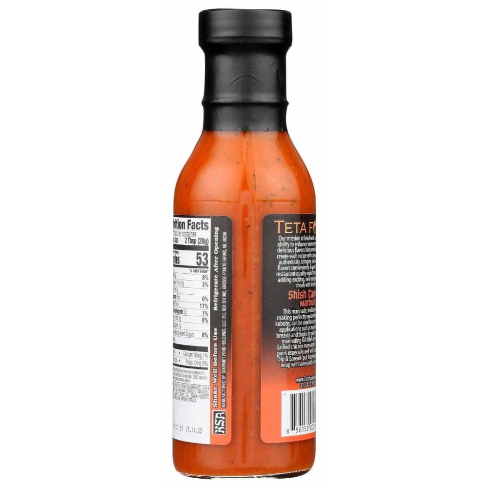 TETA FOODS Grocery > Pantry > Condiments TETA FOODS Drssng Shish Tawook Marina, 12 fo