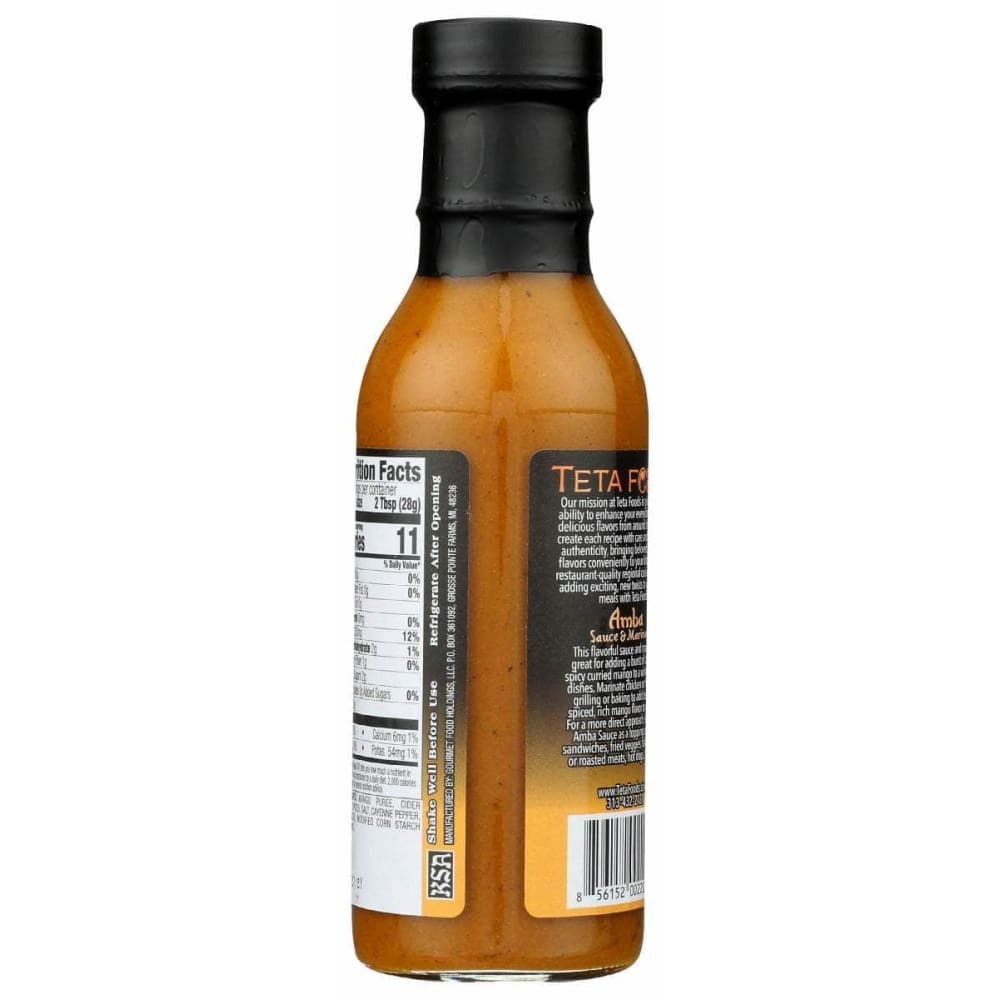 TETA FOODS Grocery > Cooking & Baking > Seasonings TETA FOODS: Sauce Pickled Mango, 12 fo