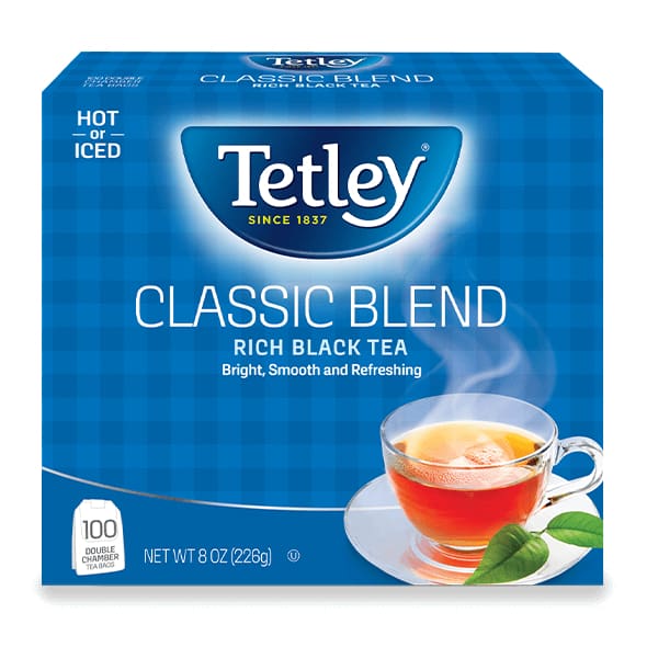 TETLEY Grocery > Beverages > Coffee, Tea & Hot Cocoa TETLEY: Tea Classic Blend, 100 ea
