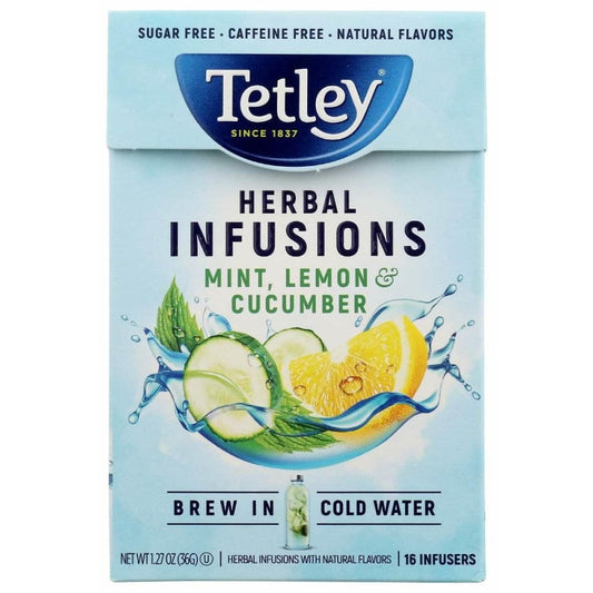 TETLEY Tetley Tea Mint Lemon Cucumber, 16 Ea
