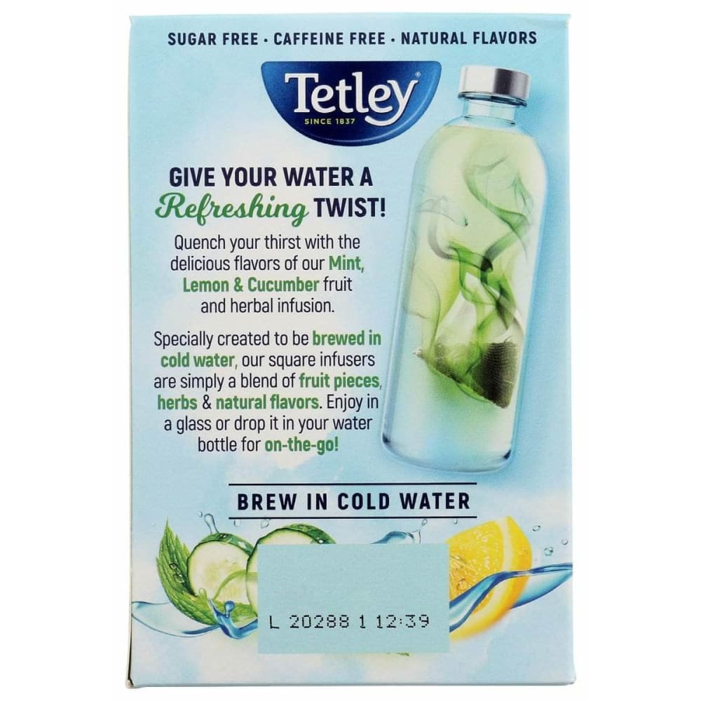 TETLEY Tetley Tea Mint Lemon Cucumber, 16 Ea