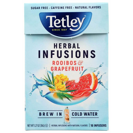 TETLEY Tetley Tea Rooibos Grapefruit, 16 Ea