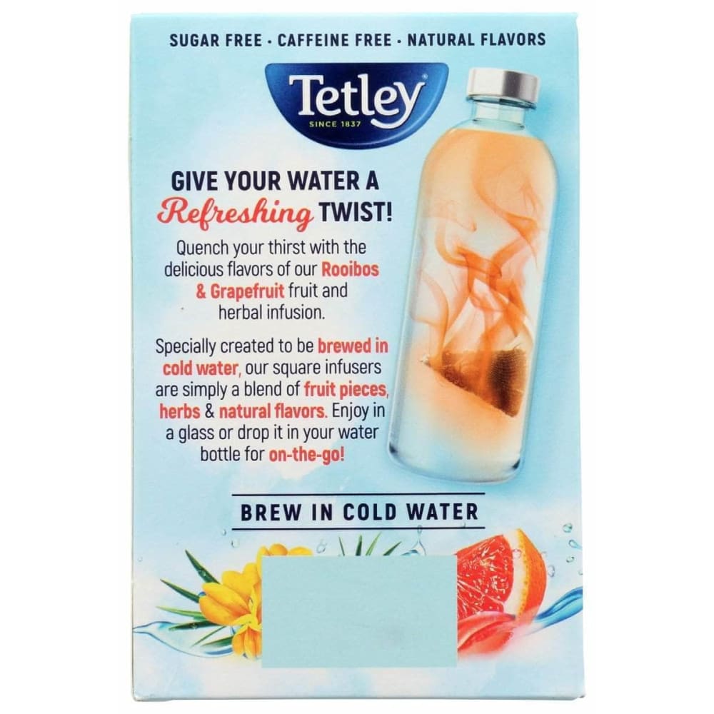 TETLEY Tetley Tea Rooibos Grapefruit, 16 Ea
