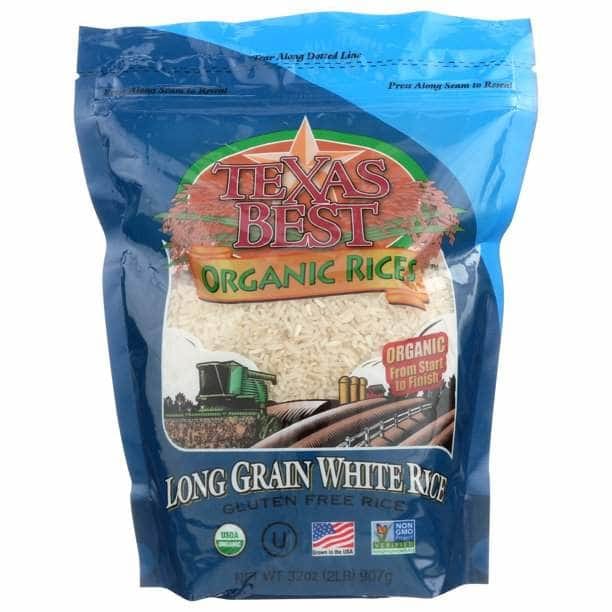 TEXAS BEST Grocery > Pantry > Rice TEXAS BEST: Rice White Lngrain Org, 32 oz