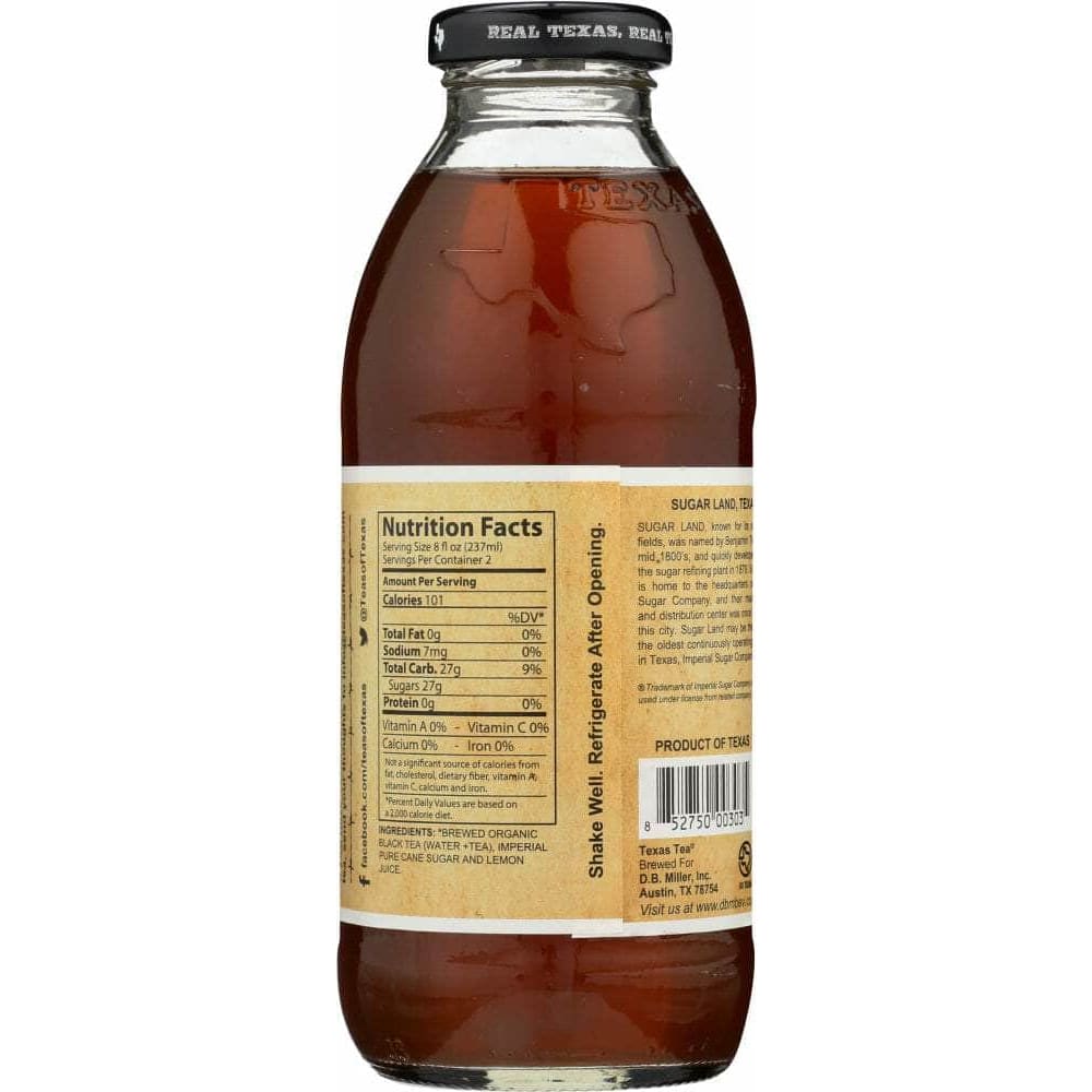 Texas Tea Texas Tea Sugar Land Sweet Tea, 16 Oz