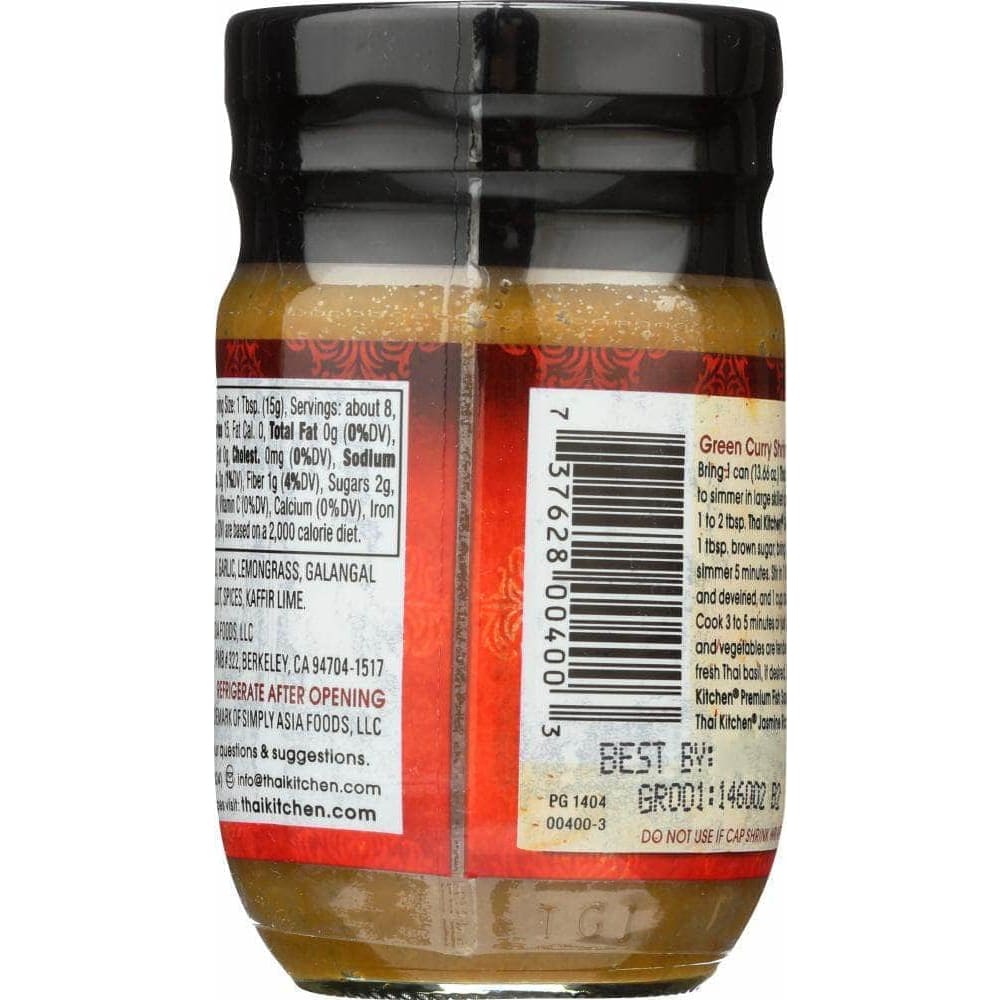 Thai Kitchen Thai Kitchen Green Curry Paste, 4 oz