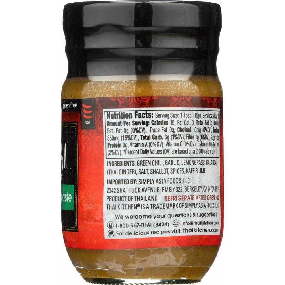 Thai Kitchen Thai Kitchen Green Curry Paste, 4 oz