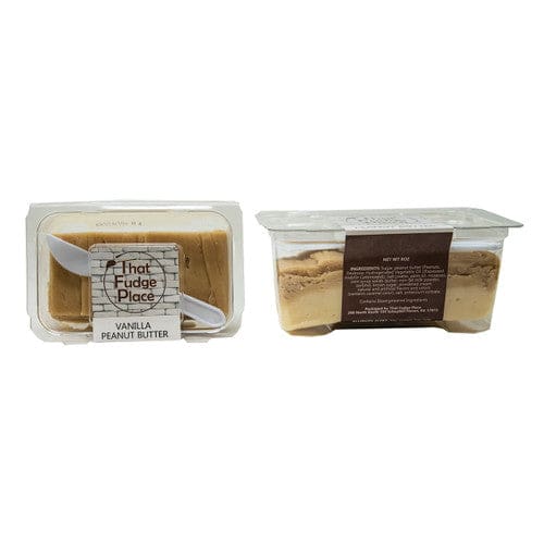 That Fudge Place Vanilla Peanut Butter Fudge 8oz (Case of 12) - Candy/Fudge - That Fudge Place