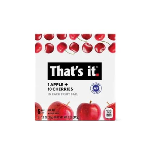 THATS IT: Apple Cherry Bar 5ct 6 oz (Pack of 3) - Grocery > Nutritional Bars - THATS IT