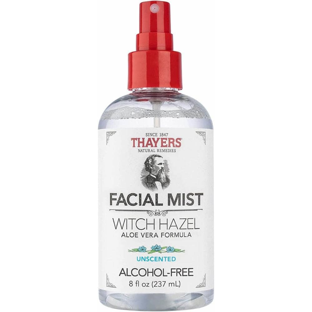 THAYERS THAYERS Alcohol Free Unscented Facial Mist Witch Hazel And Aloe Vera Formula, 8 oz