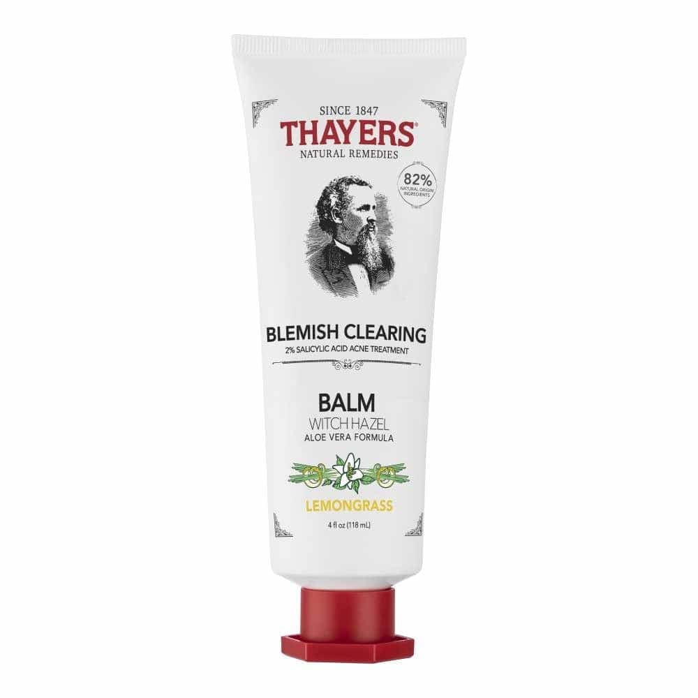 THAYERS THAYERS Blemish Clearing 2 Percent Salicylic Acid Acne Treatment Balm, 4 oz