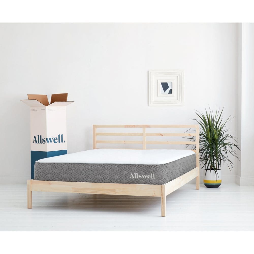 The Allswell Luxe 12 Medium-Firm Hybrid Queen Mattress - Medium -