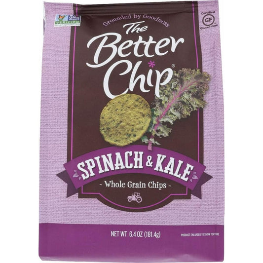 THE BETTER CHIP THE BETTER CHIP Chip Whlgrn Spnch & Kale, 6.4 oz