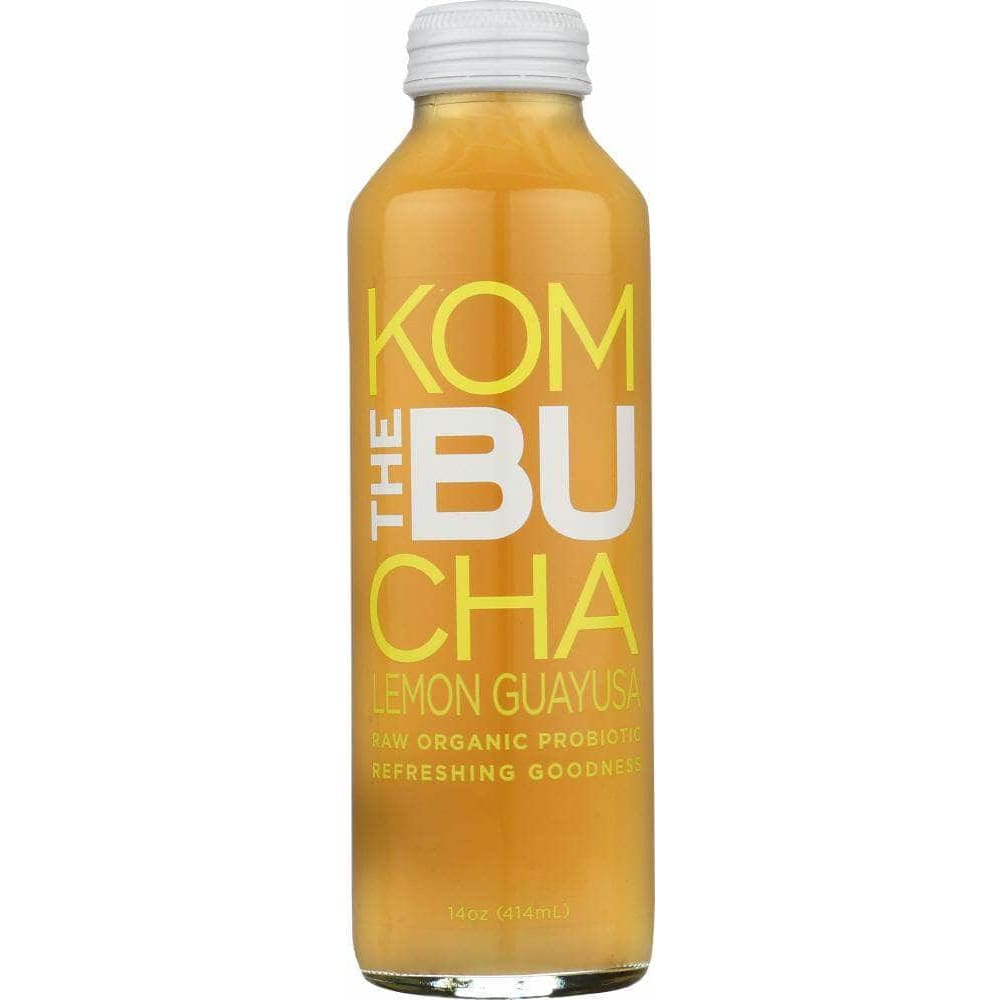 The Bu Kombucha The Bu Kombucha Tea Kombucha Lemon Ginseng, 14 oz