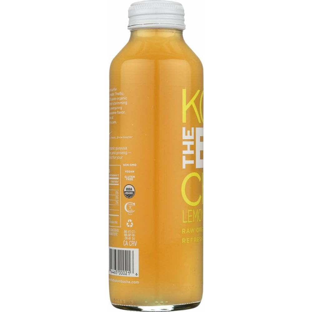 The Bu Kombucha The Bu Kombucha Tea Kombucha Lemon Ginseng, 14 oz