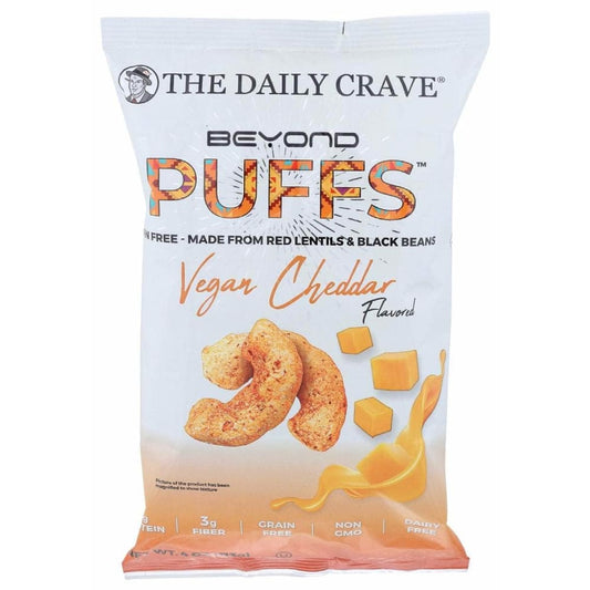 THE DAILY CRAVE THE DAILY CRAVE Beyond Puffs Vegan Cheddar, 4 oz