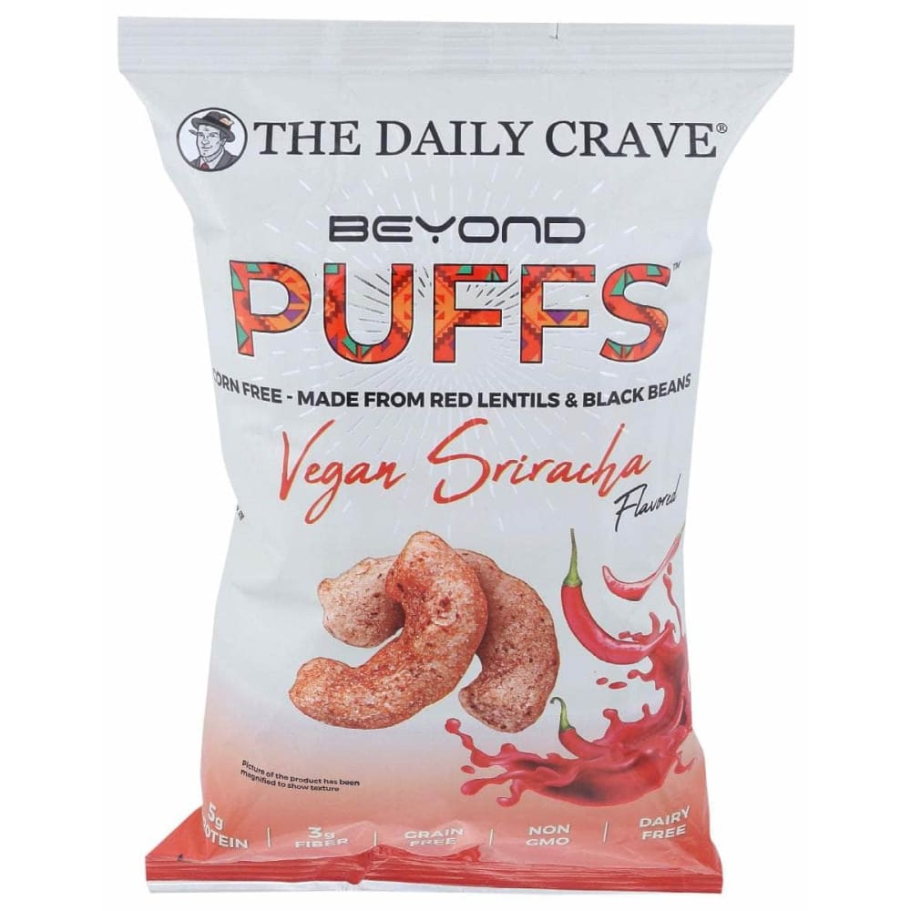 THE DAILY CRAVE THE DAILY CRAVE Beyond Puffs Vegan Sriracha, 4 oz