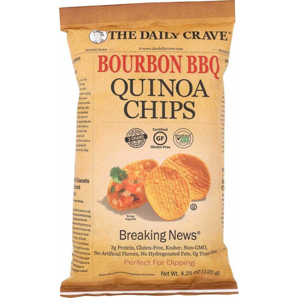 The Daily Crave The Daily Crave Chip Quinoa Bourbon Bbq, 4.25 oz