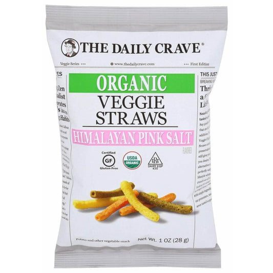 THE DAILY CRAVE THE DAILY CRAVE Organic Veggie Straws, 1 oz