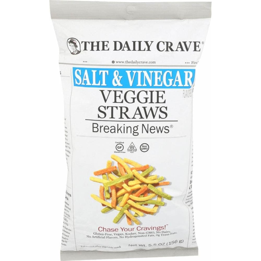 THE DAILY CRAVE THE DAILY CRAVE Salt Vinegar Veggie Straws, 5.5 oz