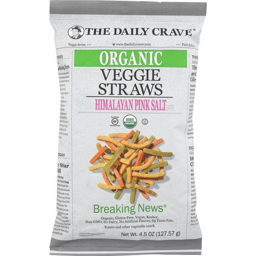 The Daily Crave The Daily Crave Straw Veggie Organic, 4.5 oz