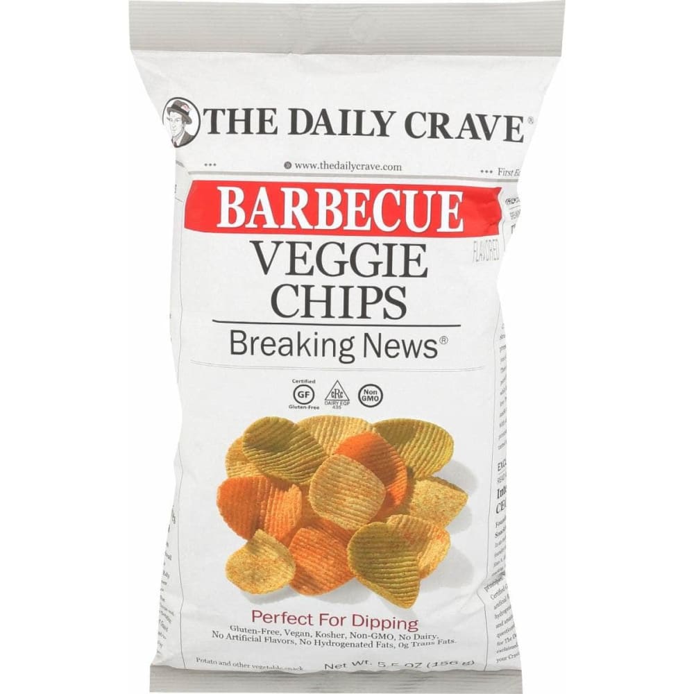 THE DAILY CRAVE THE DAILY CRAVE Veggie Chips Barbecue, 5.5 oz