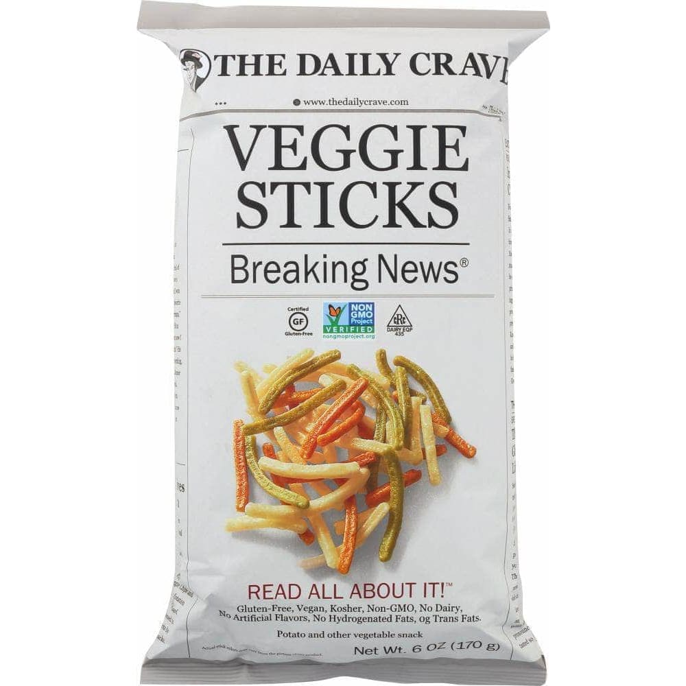 The Daily Crave The Daily Crave Veggie Sticks, 6 oz