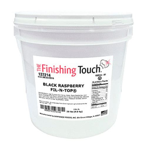 The Finishing Touch Black Raspberry Pie Filling 20lb - Misc/Cheesecake - The Finishing Touch