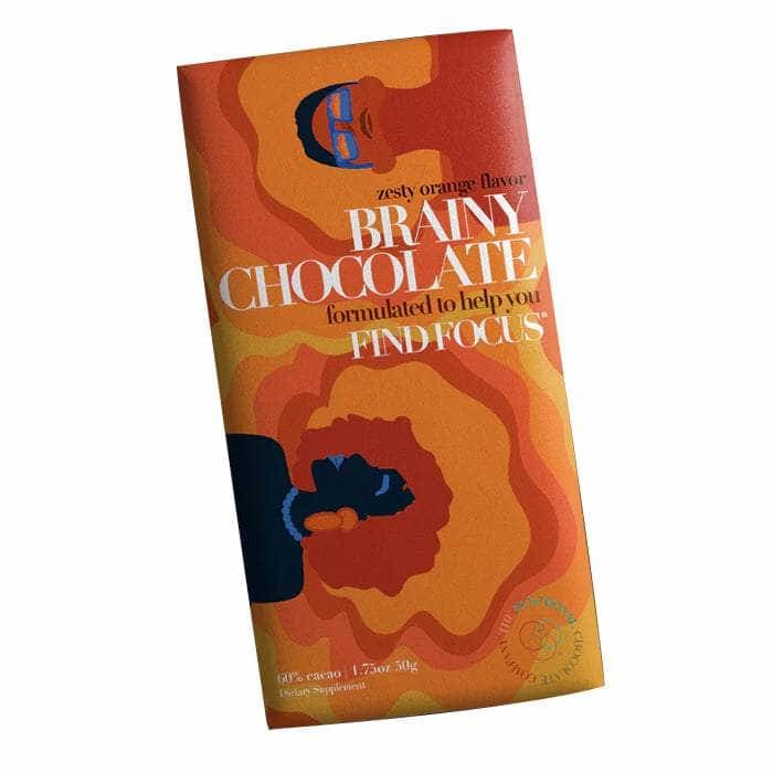 THE FUNCTIONAL CHOCOLATE COMPANY Health > Vitamins & Supplements THE FUNCTIONAL CHOCOLATE COMPANY: Brainy Chocolate, 1.75 oz
