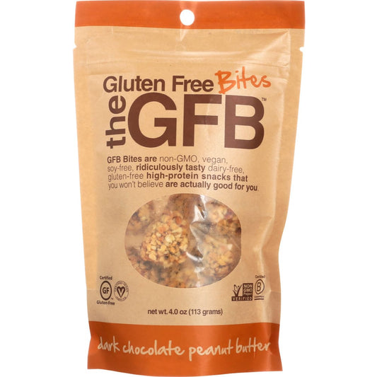 THE GFB: Dark Chocolate Peanut Butter Bites 4 oz (Pack of 5) - Grocery > Dairy Dairy Substitutes and Eggs - THE GFB