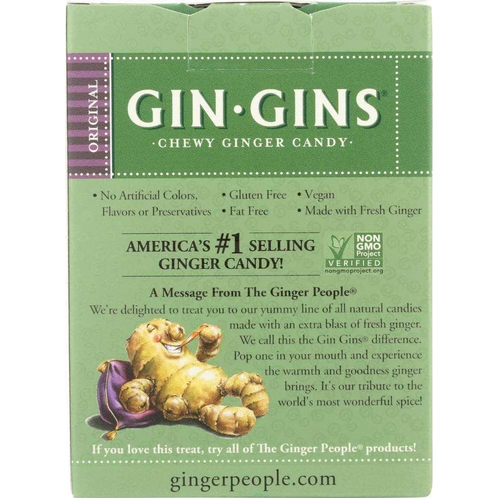 The Ginger People The Ginger People Gin Gins Original Chewy Ginger Candy, 4.5 oz