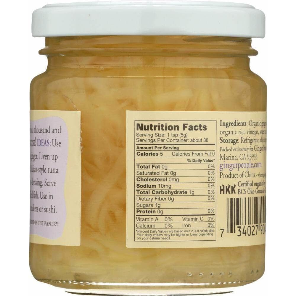 The Ginger People The Ginger People Organic Grated Ginger, 6.7 oz