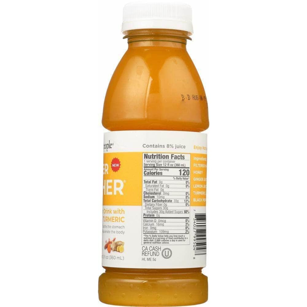 THE GINGER PEOPLE The Ginger People Ginger Soother With Turmeric, 12 Fo