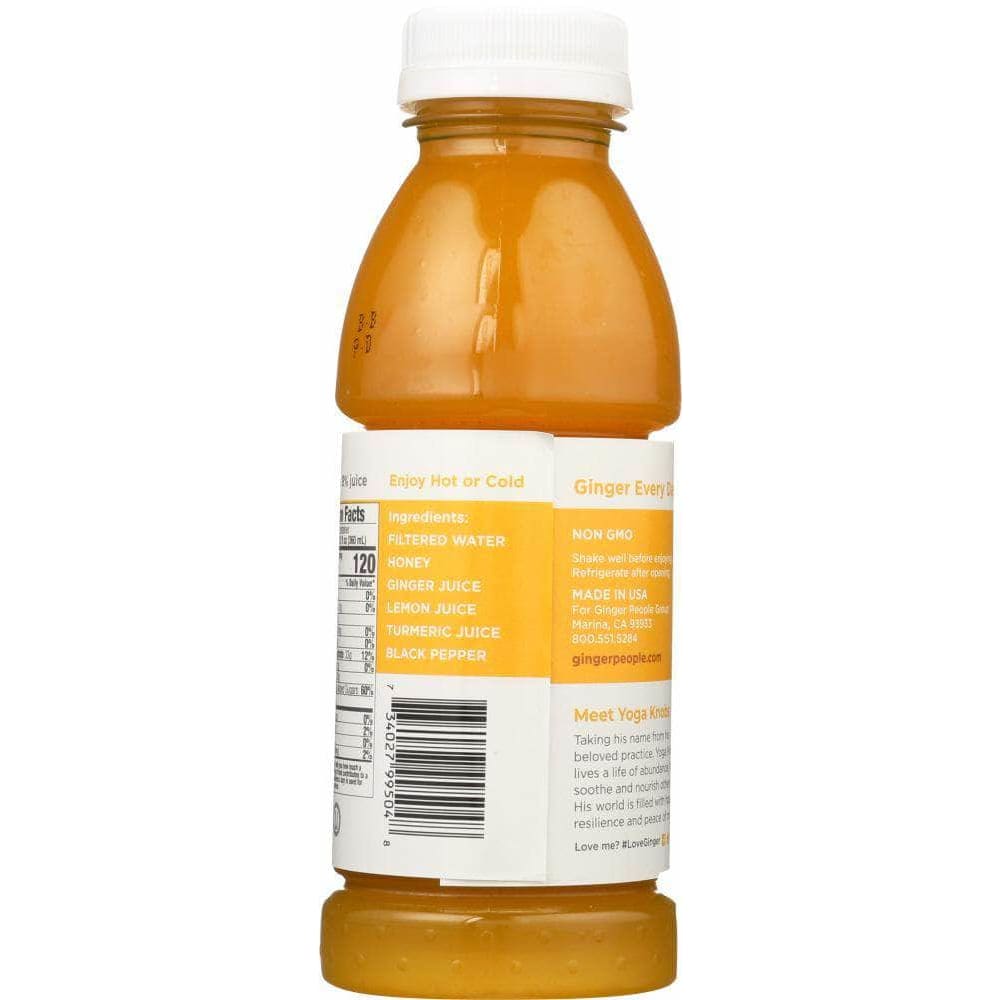 THE GINGER PEOPLE The Ginger People Ginger Soother With Turmeric, 12 Fo