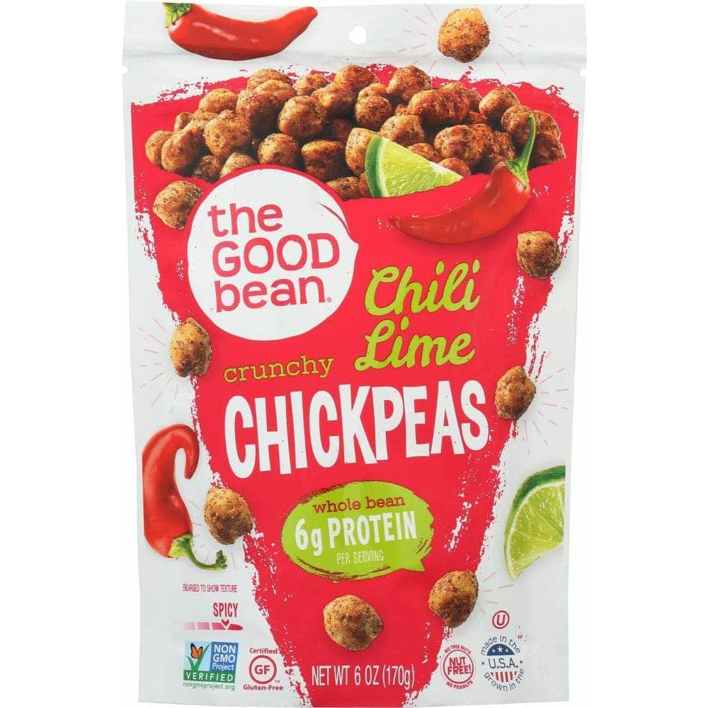 The Good Bean The Good Bean Crispy Crunchy Chickpeas Smoky Chili And Lime, 6 oz
