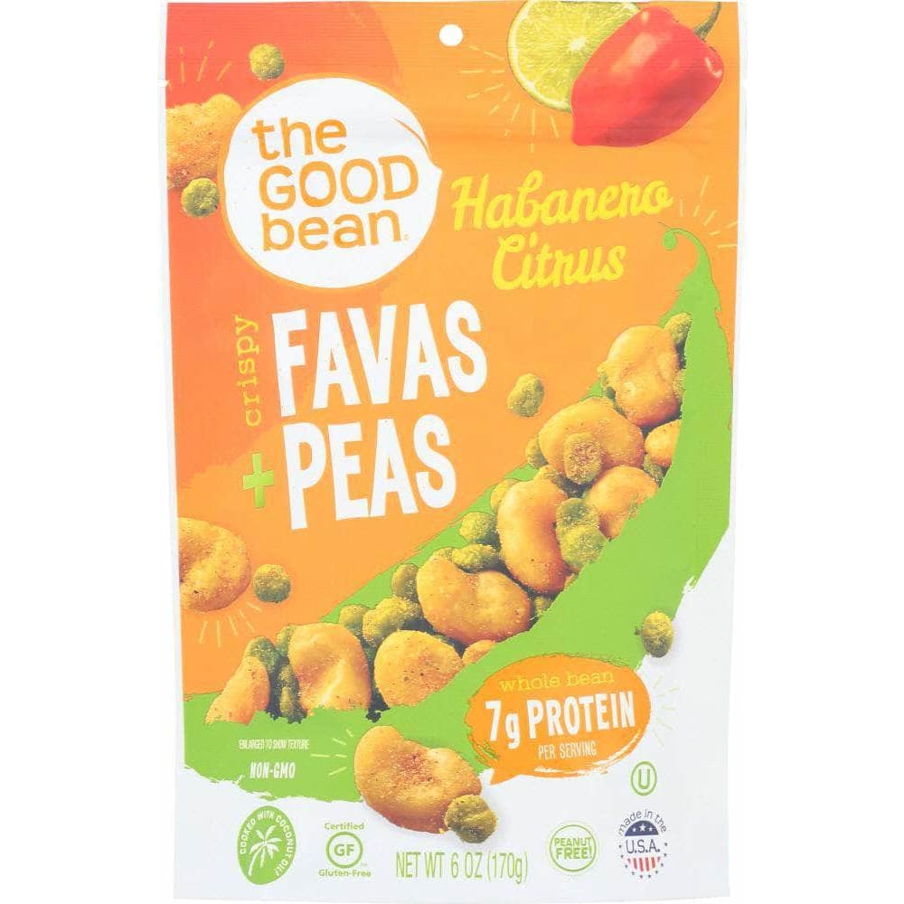 The Good Bean The Good Bean Fava Beans Habanero Citrus, 6 oz