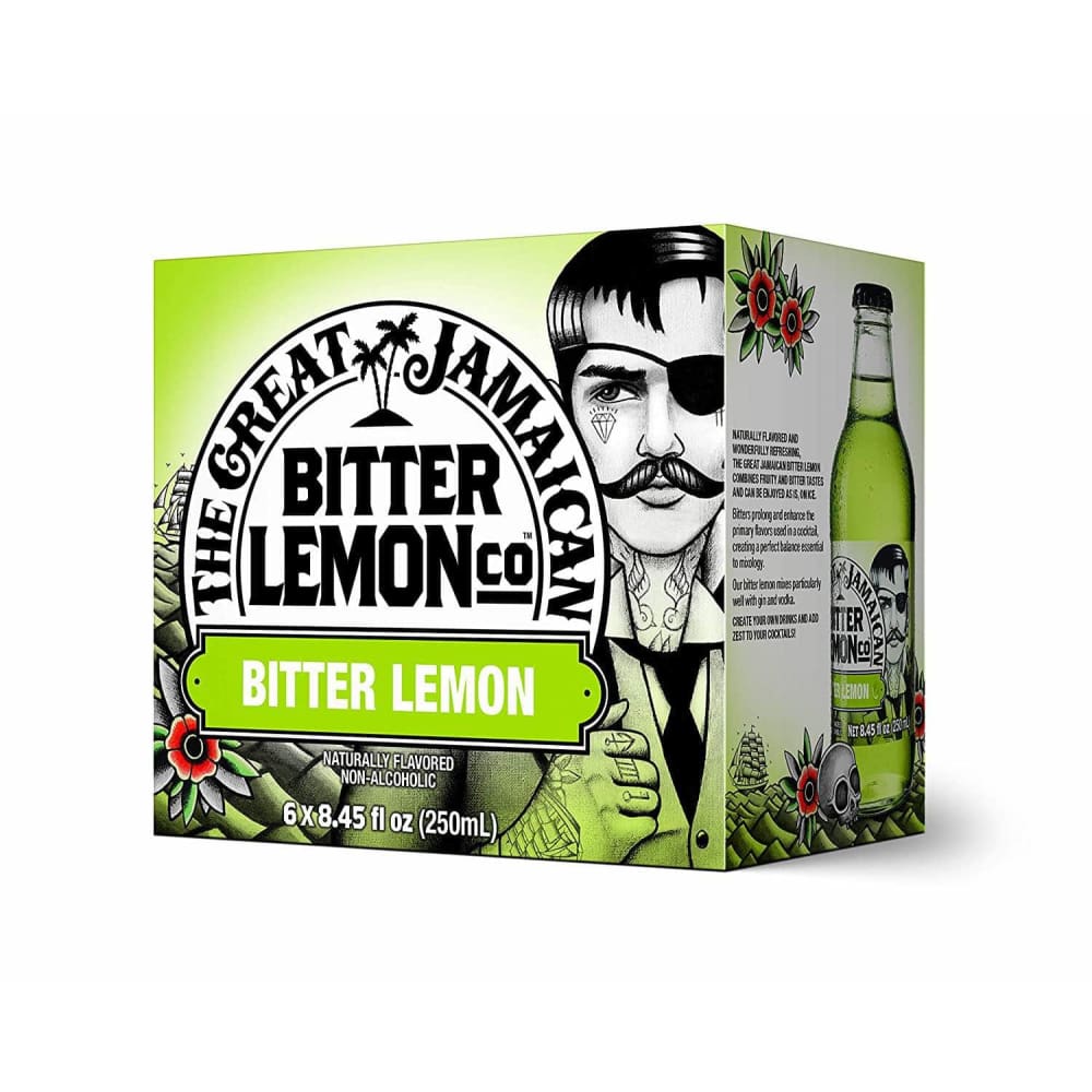 THE GREAT JAMAICAN GINGER BEER Grocery > Beverages > Sodas THE GREAT JAMAICAN GINGER BEER: Bitter Lemon Soda 6 Count, 50.7 fo
