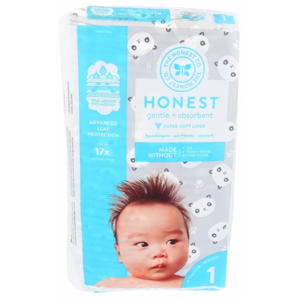THE HONEST COMPANY THE HONEST COMPANY Diaper Pandas Size 1, 35 pk