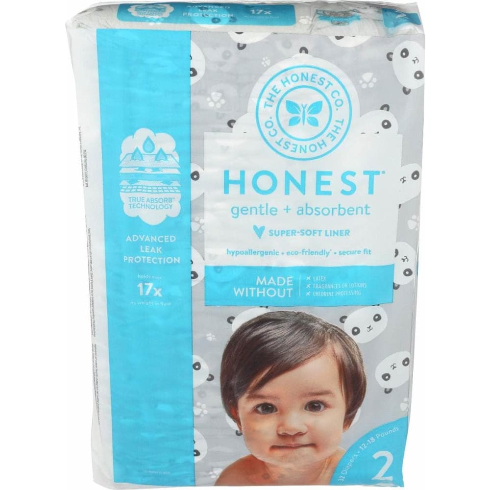 THE HONEST COMPANY THE HONEST COMPANY Diaper Pandas Size 2, 32 pk