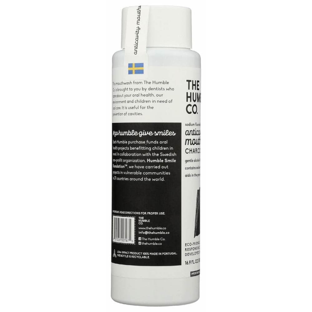 THE HUMBLE CO Beauty & Body Care > Oral Care > Mouth Sprays & Mouthwash THE HUMBLE CO Charcoal Anticavity Mouthwash, 16.9 fo