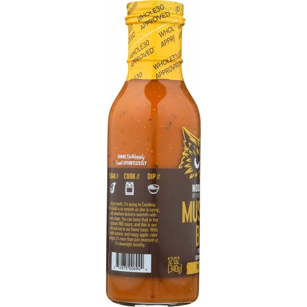 The New Primal The New Primal Mustard BBQ Sauce, 12 fl oz