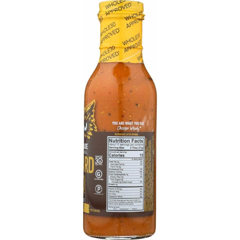 The New Primal The New Primal Mustard BBQ Sauce, 12 fl oz