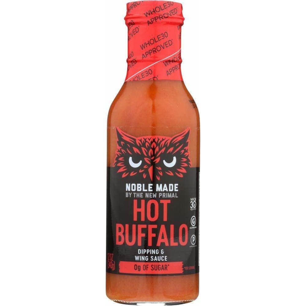 The New Primal The New Primal Sauce Buffalo Hot, 12 oz