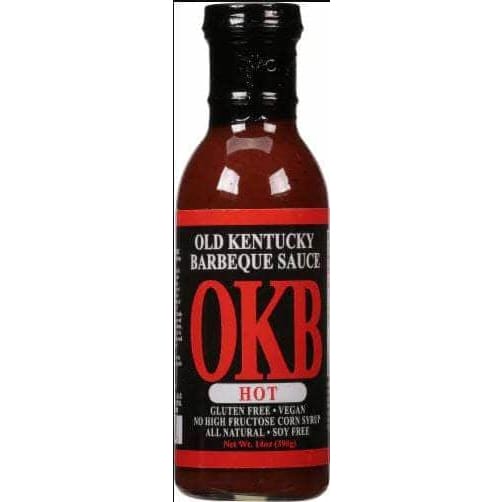 THE OKB Grocery > Meal Ingredients > Sauces THE OKB: Hot Bbq Sauce, 14 oz