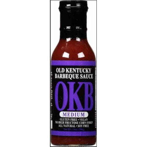 THE OKB Grocery > Meal Ingredients > Sauces THE OKB: Medium Bbq Sauce, 14 oz