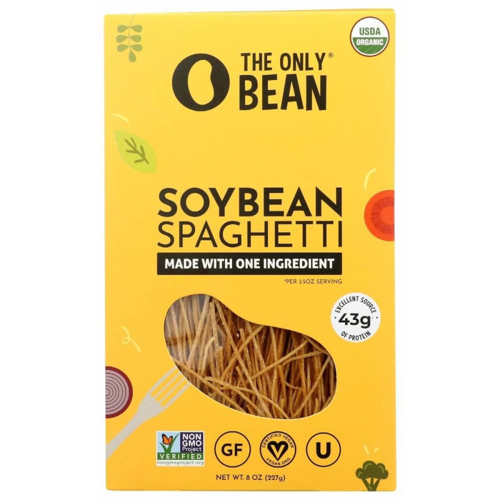 THE ONLY BEAN The Only Bean Pasta Soybean Spaghetti, 8 Oz